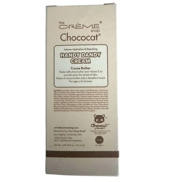 The Crème Shop Chococat Handy Dandy Cream - Cocoa Butter - Picture 3 of 3